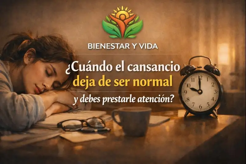 ¿Cuándo el cansancio deja de ser normal y debes prestarle atención?